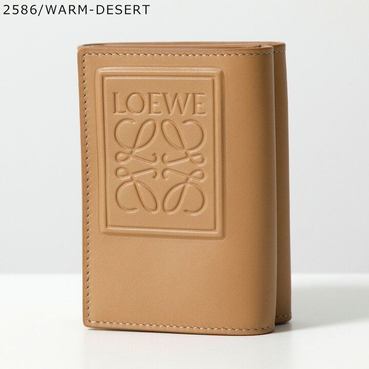 楽天市場】LOEWE ロエベ 三つ折り財布 TRIFOLD トライフォールド 