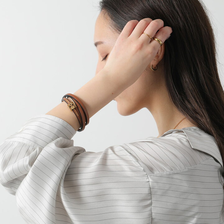 楽天市場】LOEWE ロエベ ブレスレット J920240X17 レディース レザー 