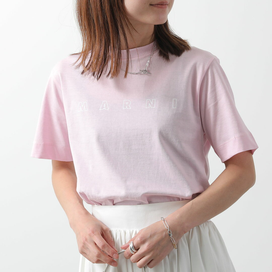 【最大2万円OFFクーポン対象・6/20~6/21限定】MARNI KIDS マルニ キッズ Tシャツ M01466 M00RF レディース ガールズ 半袖 カットソー ロゴT コットン クルーネック カラー7色【dc_kikaku】 - メイン画像 11