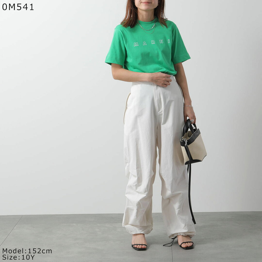 【最大2万円OFFクーポン対象・6/20~6/21限定】MARNI KIDS マルニ キッズ Tシャツ M01466 M00RF レディース ガールズ 半袖 カットソー ロゴT コットン クルーネック カラー7色【dc_kikaku】 - メイン画像 12