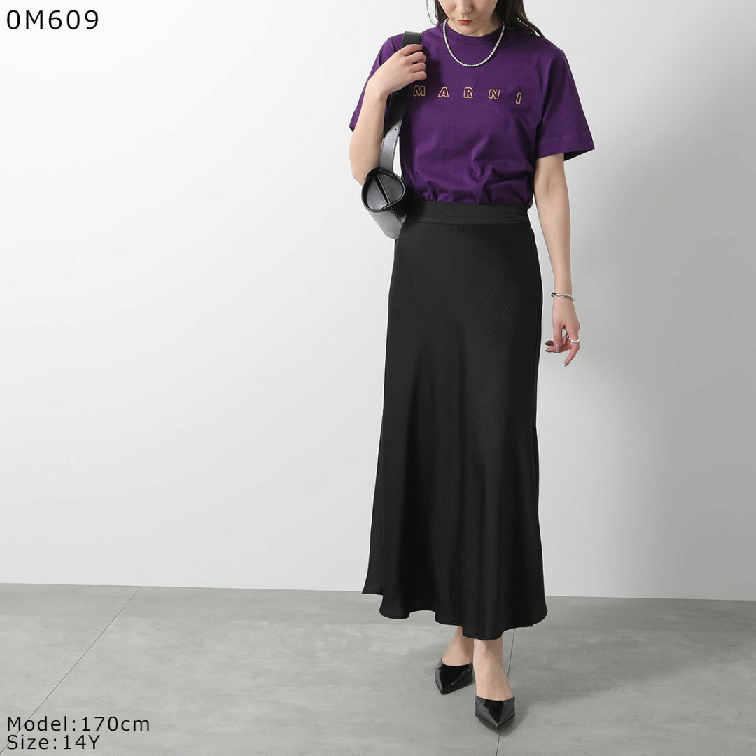 【最大2万円OFFクーポン対象・6/20~6/21限定】MARNI KIDS マルニ キッズ Tシャツ M01466 M00RF レディース ガールズ 半袖 カットソー ロゴT コットン クルーネック カラー7色【dc_kikaku】 - メイン画像 14