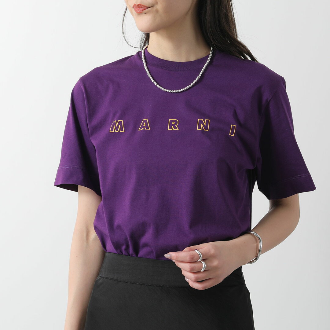 【最大2万円OFFクーポン対象・6/20~6/21限定】MARNI KIDS マルニ キッズ Tシャツ M01466 M00RF レディース ガールズ 半袖 カットソー ロゴT コットン クルーネック カラー7色【dc_kikaku】 - メイン画像 15