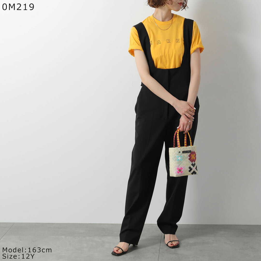 【最大2万円OFFクーポン対象・6/20~6/21限定】MARNI KIDS マルニ キッズ Tシャツ M01466 M00RF レディース ガールズ 半袖 カットソー ロゴT コットン クルーネック カラー7色【dc_kikaku】 - メイン画像 8