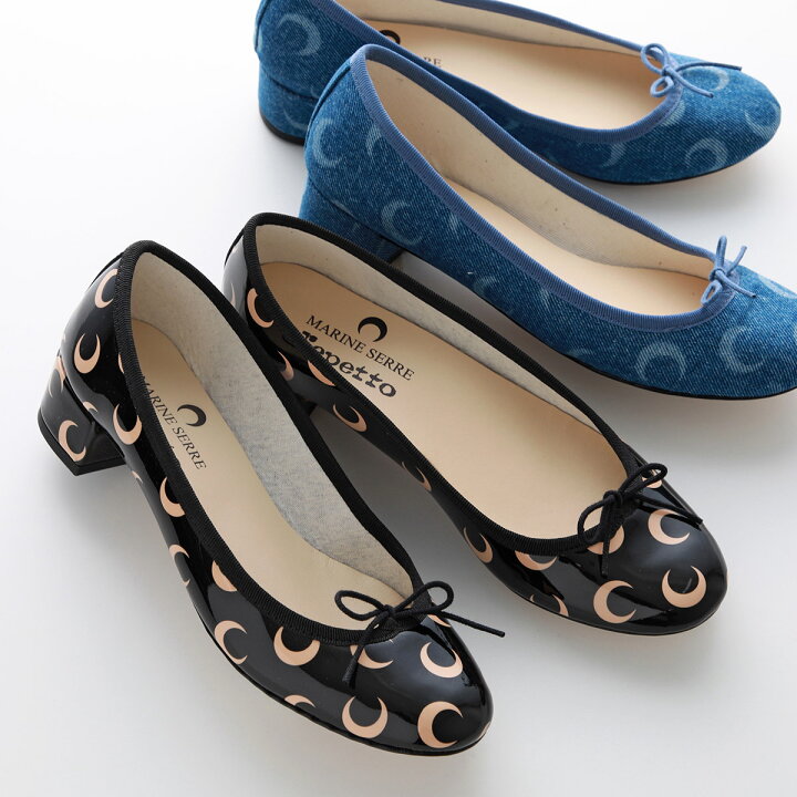 楽天市場】MARINE SERRE x Repetto マリーン セル レペット コラボ  
