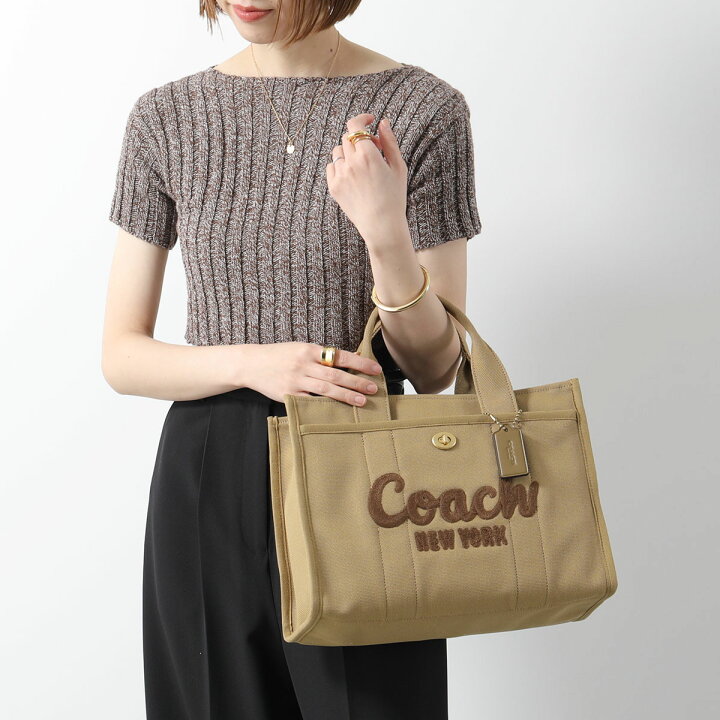 楽天市場】COACH コーチ ハンドバッグ CARGO TOTE カーゴ トート CP158 