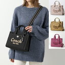 COACH コーチ ショルダーバッグ CARGO TOTE 26 カーゴ トート CP164 レディース ハンドバッグ ミニトート ロゴ刺繍 鞄 カラー4色 CP164 LHBLK【po_sannn】