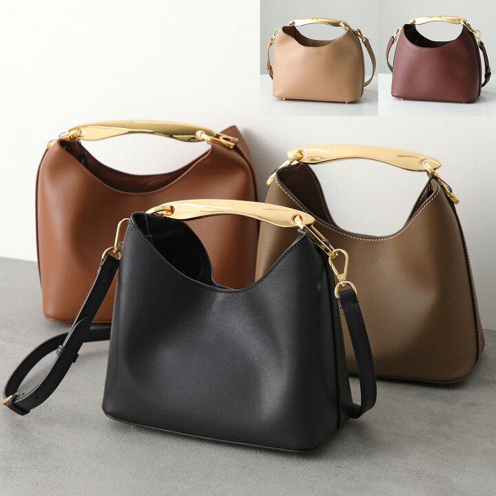 楽天市場】 Elleme エレメ ハンドバッグ Small Boomerang Leather 