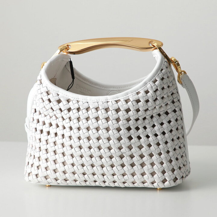 楽天市場】Elleme エレメ ハンドバッグ Small Boomerang Woven Leather 