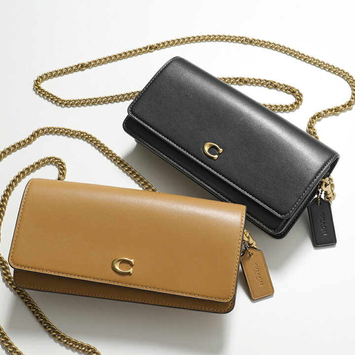 楽天市場】COACH コーチ チェーン ウォレット エッセンシャル ロング 