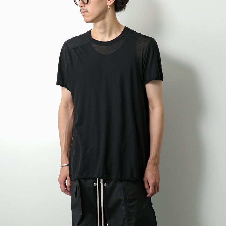 リックオウエンス RU19F4282-BA オーバーサイズTシャツ メンズ L  