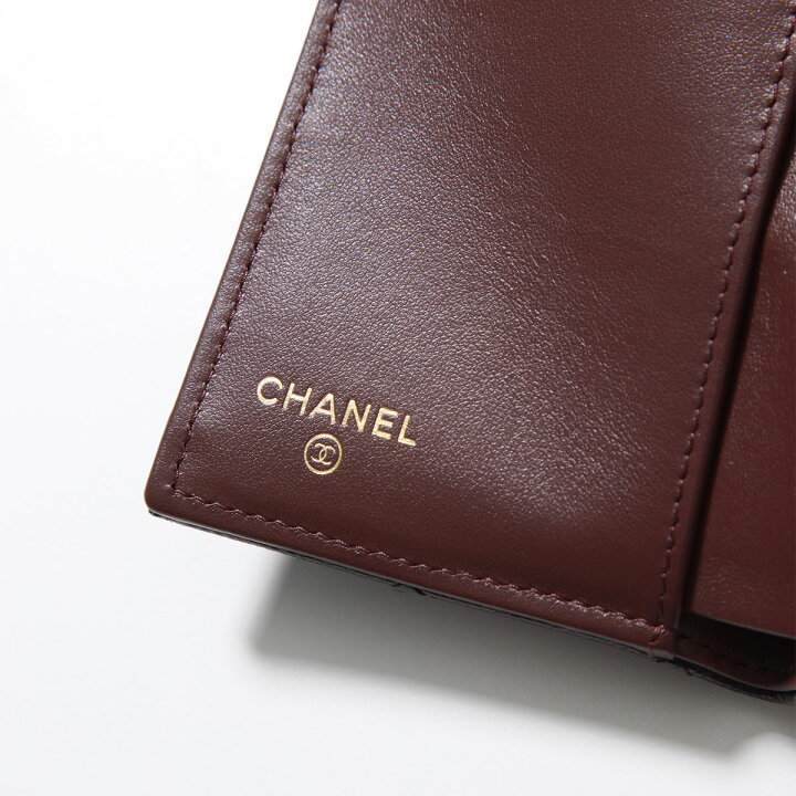 楽天市場】CHANEL シャネル 二つ折り財布 MATELASSE マトラッセ AP0229 