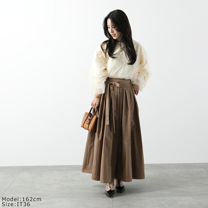 楽天市場】S MAX MARA エス マックスマーラ ロングスカート GEA ジェア  