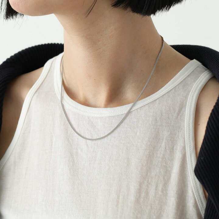 楽天市場】TOMWOOD トムウッド ネックレス Curb Chain Slim 17inch 