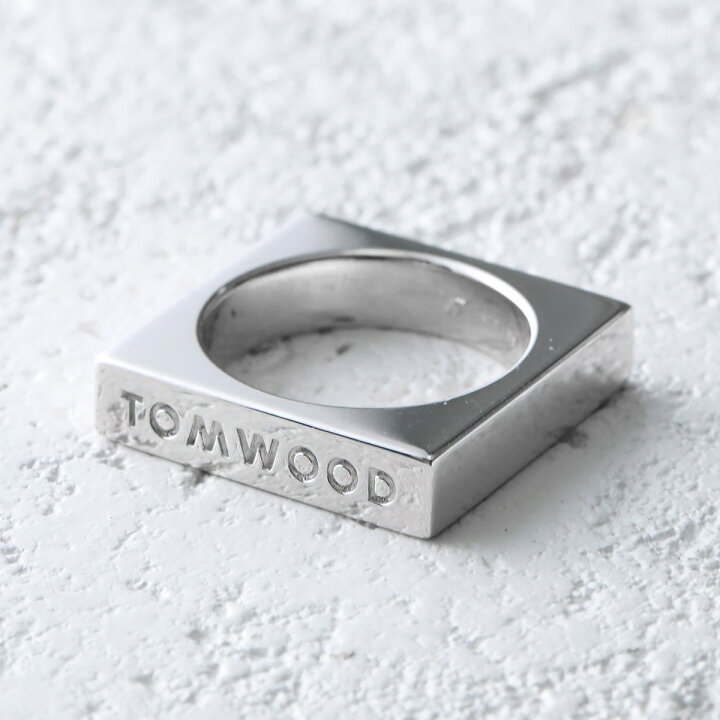 楽天市場】TOMWOOD トムウッド リング メンズ Square Ring スクエア 