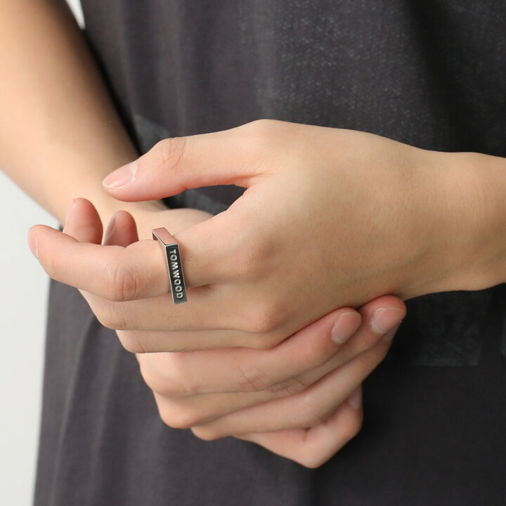 楽天市場】TOMWOOD トムウッド リング メンズ Square Ring スクエア 