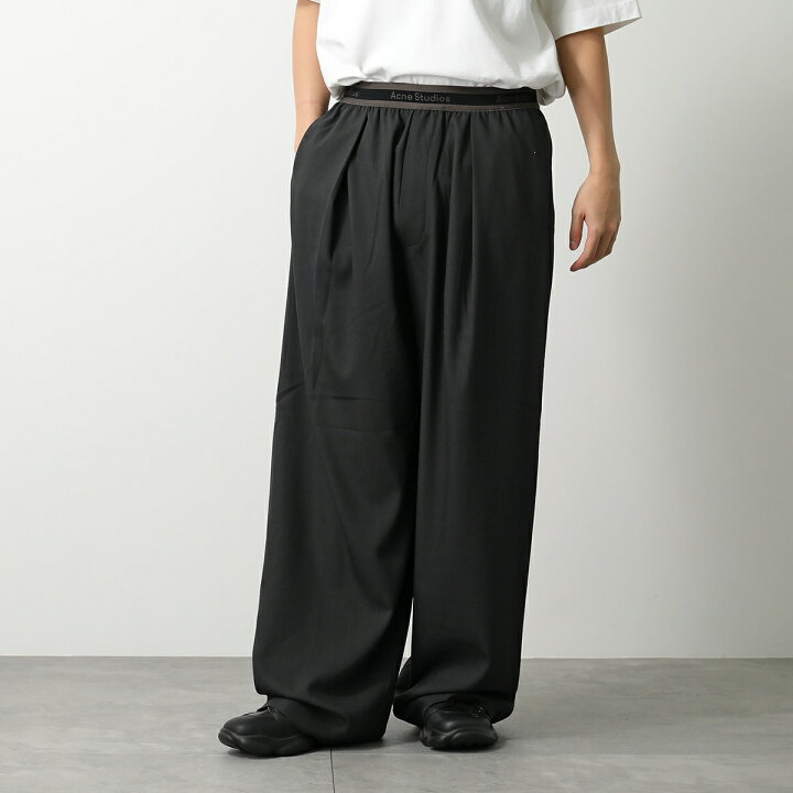 楽天市場】Acne Studios アクネストゥディオズ ワイドパンツ BK0668 FN  