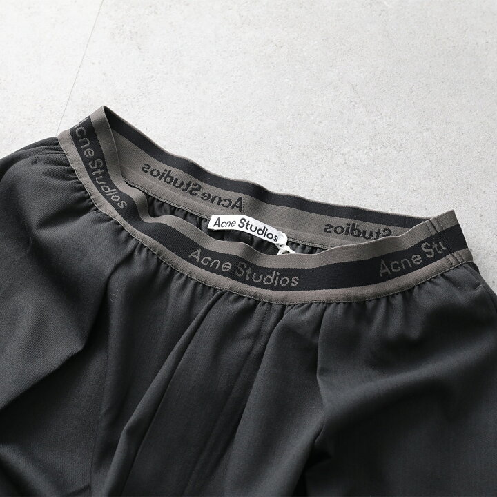 楽天市場】Acne Studios アクネストゥディオズ ワイドパンツ BK0668 FN 