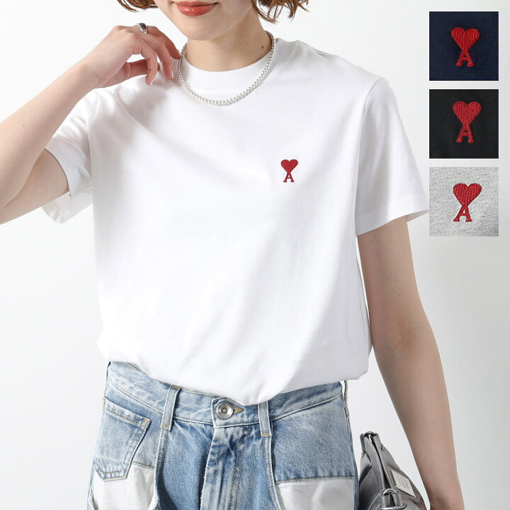 楽天市場】ami paris アミパリス Tシャツ BFUTS035.724 レディース Ami 
