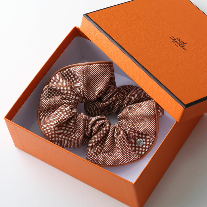 楽天市場】HERMES エルメス シュシュ クラウディア CHOUCHOU CLAUDIA  