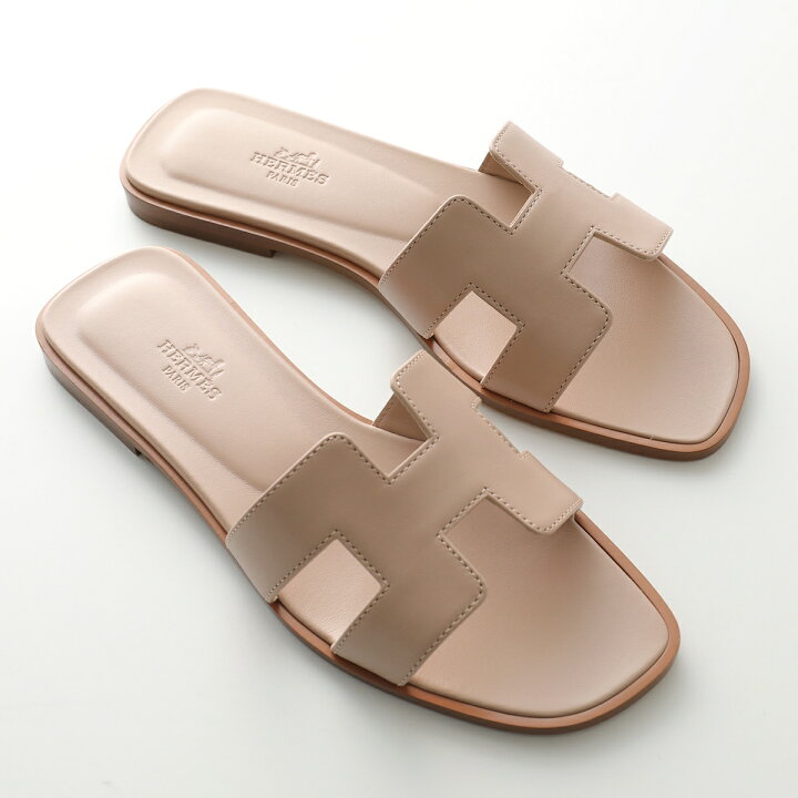 楽天市場】HERMES エルメス サンダル Oran オラン レディース フラット  