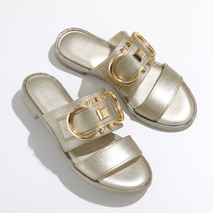 楽天市場】FERRAGAMO フェラガモ サンダル 0726358 TARYN タリン 