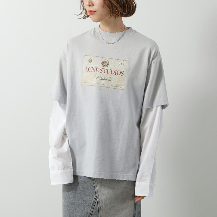 楽天市場】Acne Studios アクネストゥディオズ Tシャツ CL0322 FN-UX 