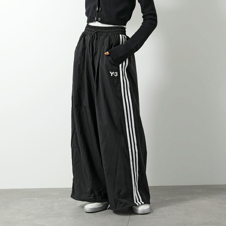 楽天市場】Y-3 ワイスリー ワイドパンツ 3S NYL PNT 3ストライプス 