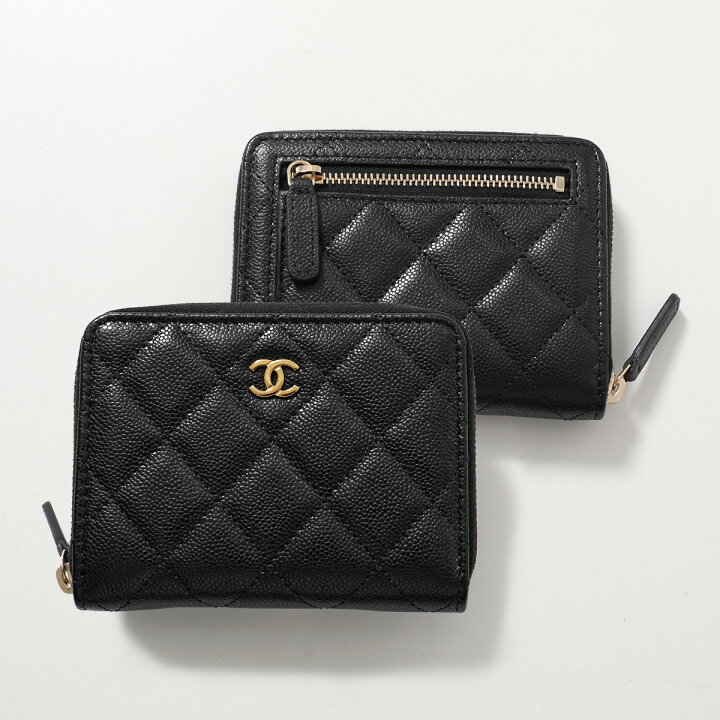 楽天市場】CHANEL シャネル 二つ折り財布 AP4652 B10583 レディース 