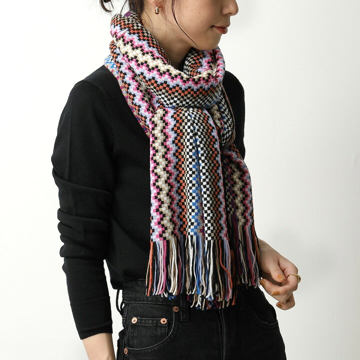 楽天市場】Missoni ミッソーニ マフラー ストール レディース D5018 1 