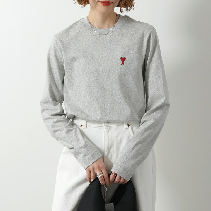 楽天市場】ami paris アミパリス Tシャツ BFUTS235.724 レディース 