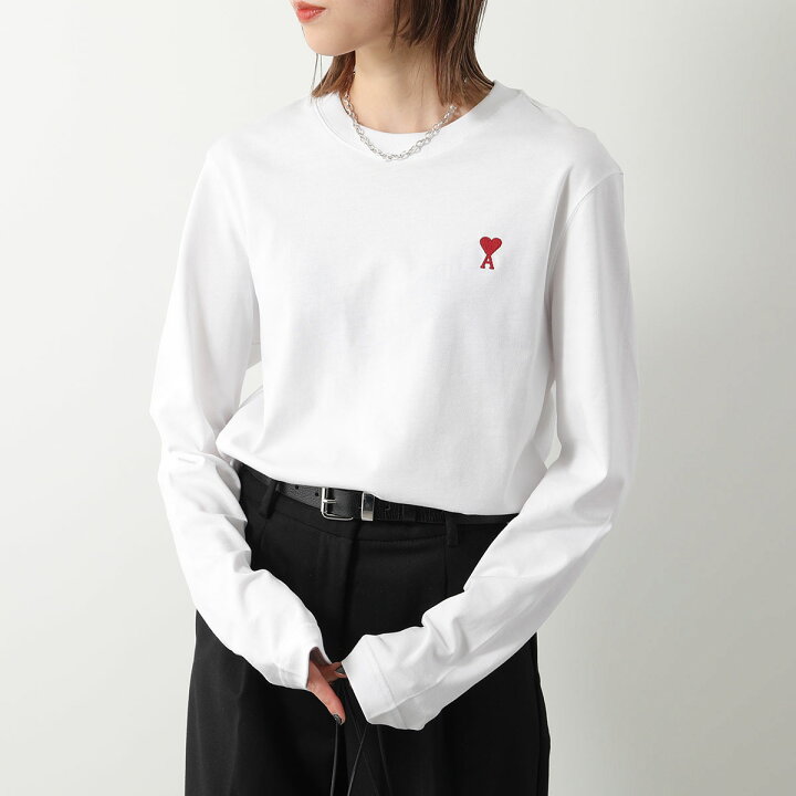 楽天市場】ami paris アミパリス Tシャツ BFUTS235.724 レディース  