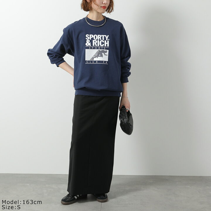 楽天市場】SPORTY＆RICH スポーティアンドリッチ トレーナー CR885 