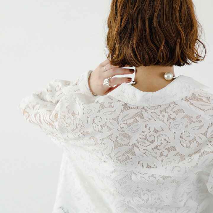 楽天市場】MICA&DEAL マイカ＆ディール レースシャツ lace light jk 