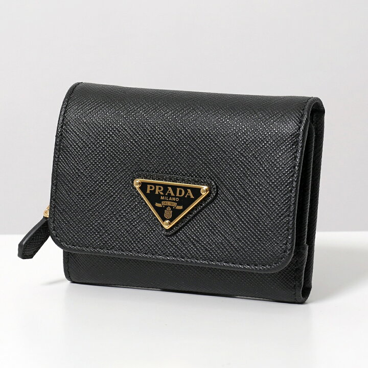 楽天市場】PRADA プラダ 三つ折り財布 1MH044 QHH レディース 