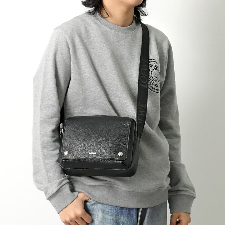 楽天市場】LOEWE ロエベ ショルダーバッグ PEBBLE MESSENGER ペブル 