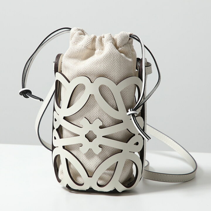楽天市場】LOEWE ロエベ ショルダーバッグ ANAGRAM CUT OUT POCKET 