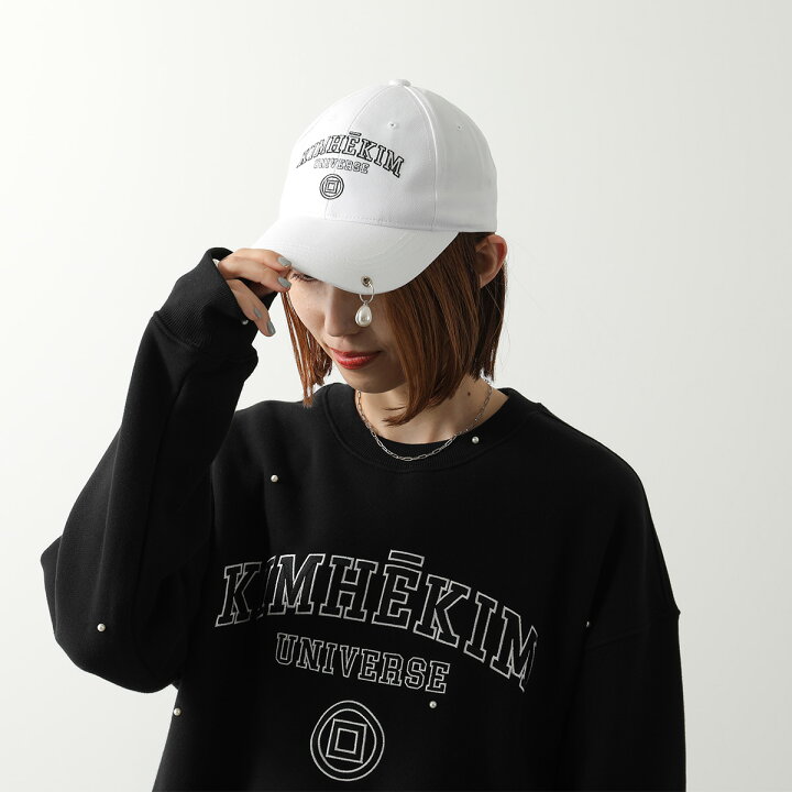 楽天市場】KIMHEKIM キムヘキム ベースボールキャップ PEARL PIERCED 