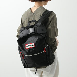 HUNTER �n���^�[ �o�b�N�p�b�N �I���W�i�� �~�f�B�A�� �g�b�v�N���b�v UBB6017ACD ���f�B�[�X �i�C���� �����b�N �o�b�O ���S ���o�[�p�b�` �� BLK/BLACK