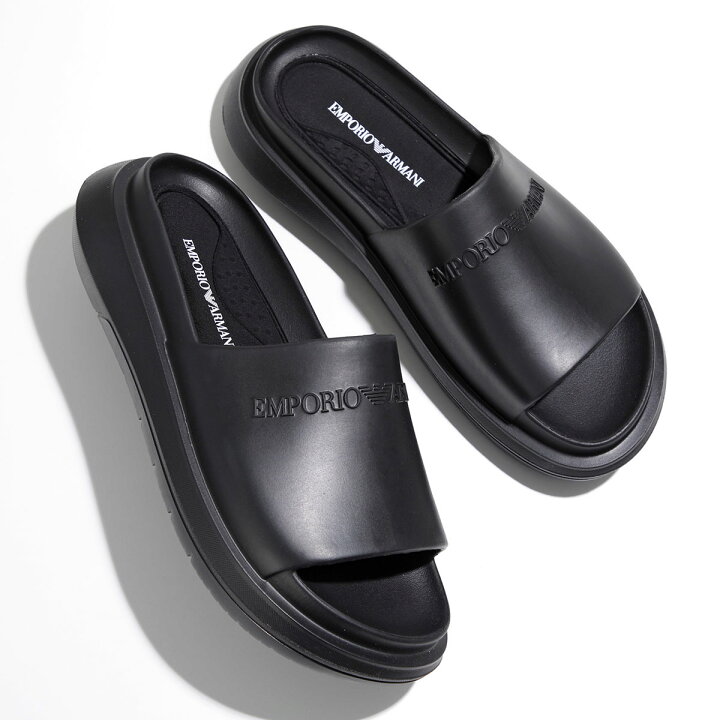楽天市場】EMPORIO ARMANI エンポリオアルマーニ モノブロックサンダル 