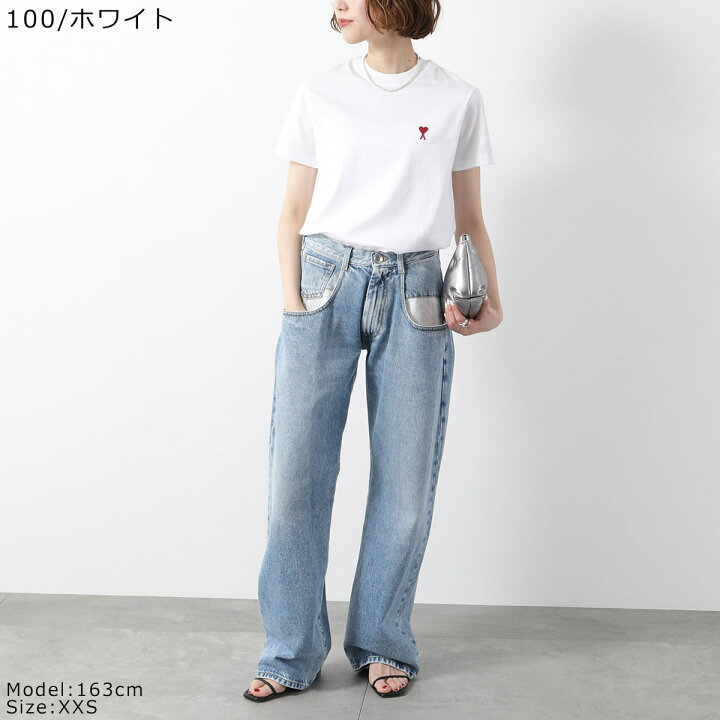 楽天市場】ami paris アミパリス Tシャツ BFUTS035.724 レディース Ami  