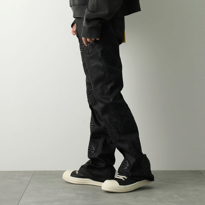 楽天市場】GUAPI グアピ ジーンズ Obsidian Black Icon Flared Denim Guapi ブラック フレアデニムパンツ