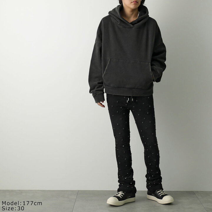 楽天市場】GUAPI グアピ スウェットパンツ Obsidian Black Embellished 