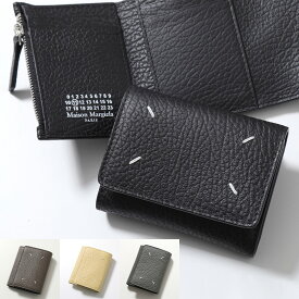 MAISON MARGIELA マルジェラ 三つ折り財布 SA3UI0010 P4455 レディース スリーフォールドウォレット レザー スモール ミニ財布 豆財布 カラー10色 SA3UI0010P4455T8013