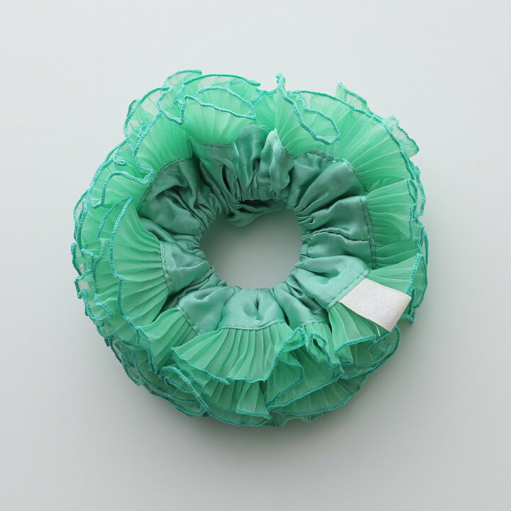 good squish グッドスクイッシュ シュシュ グリーン ピンク（GOOD  