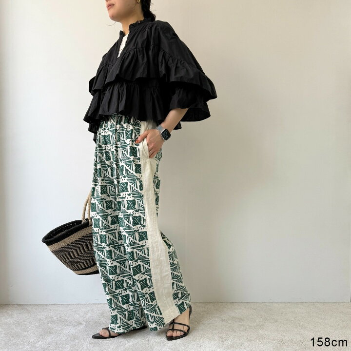 楽天市場】Sara mallika サラマリカ ブラウス Cotton Volume Frill 