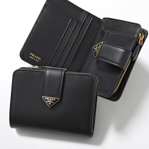 PRADA �v���_ ��܂���z 1ML018 2CNP ���f�B�[�X ���U�[ �~�j���z �g���C�A���O�����S 002/NERO