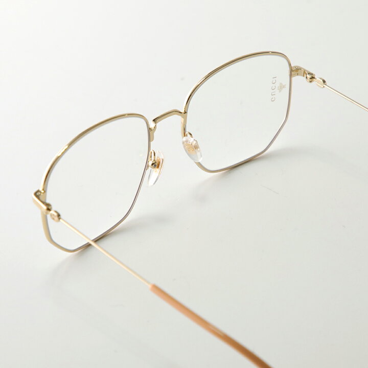 楽天市場】GUCCI グッチ サングラス GG0396S ポリゴン型 クリアレンズ 