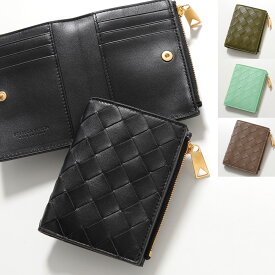 BOTTEGA VENETA ボッテガヴェネタ 二つ折り財布 742330 707601 VCPP3 レディース クラシック イントレチャート レザー ミニ財布 豆財布 カラー4色 742330VCPP38425