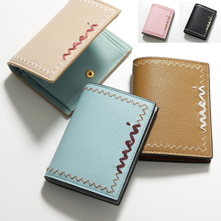 楽天市場】MARNI マルニ 二つ折り財布 PFMOQ14Q11 P6533 レディース 