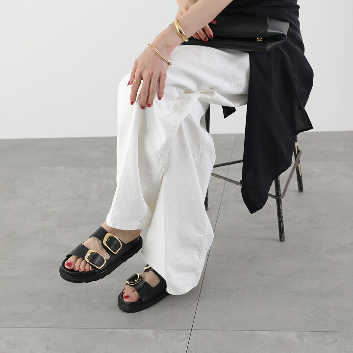 楽天市場】CAMINANDO カミナンド サンダル BIG DOUBLE BUCKLE SANDALS 